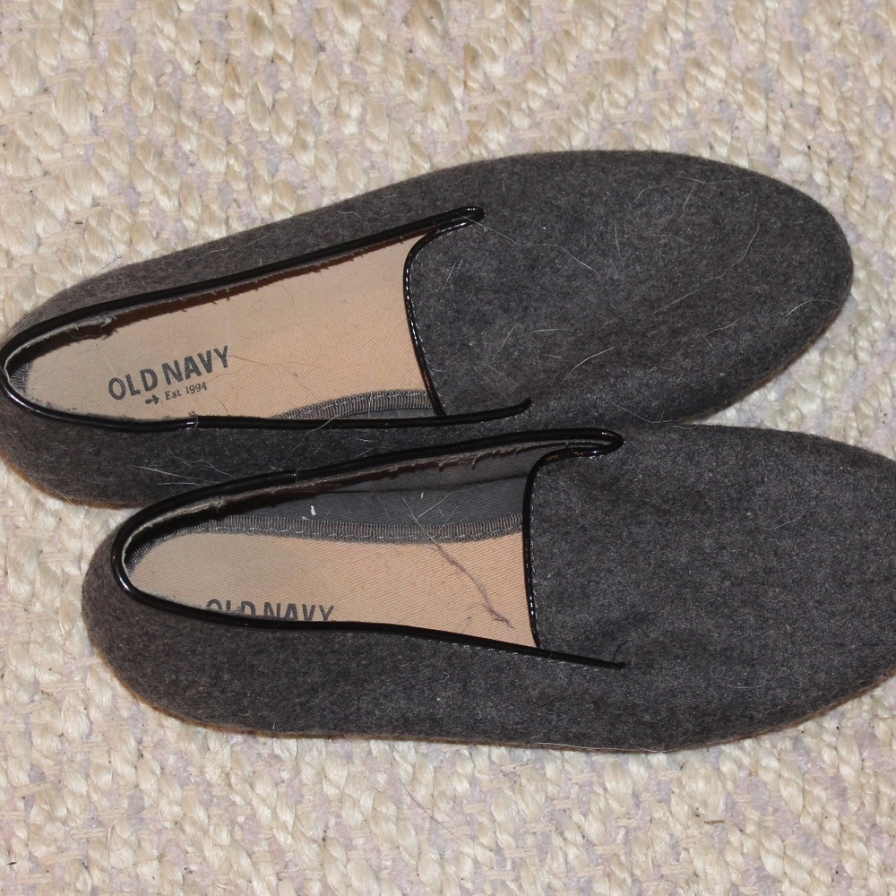 Grey Old Navy Loafers